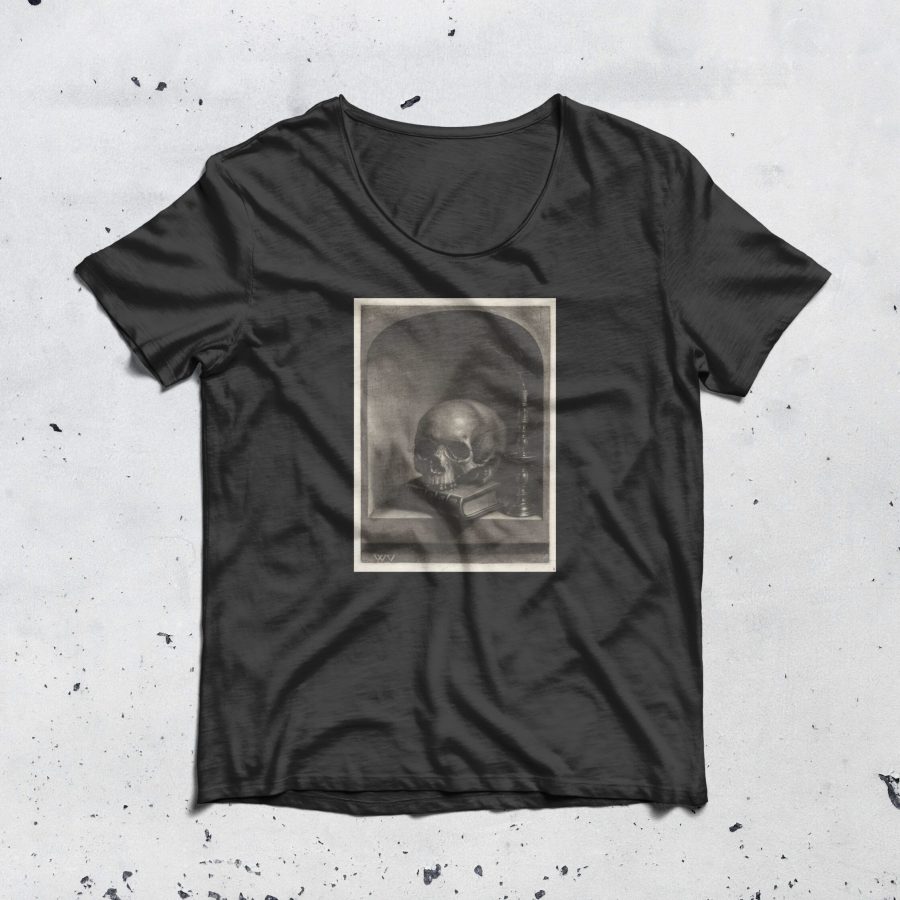 Vanitas martwa natura w niszy